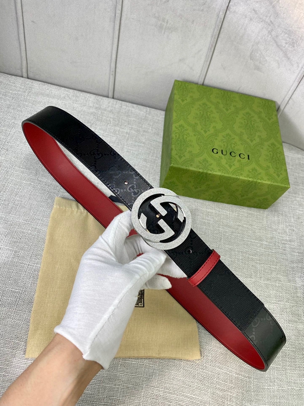 グッチベルト激安素材ディテール